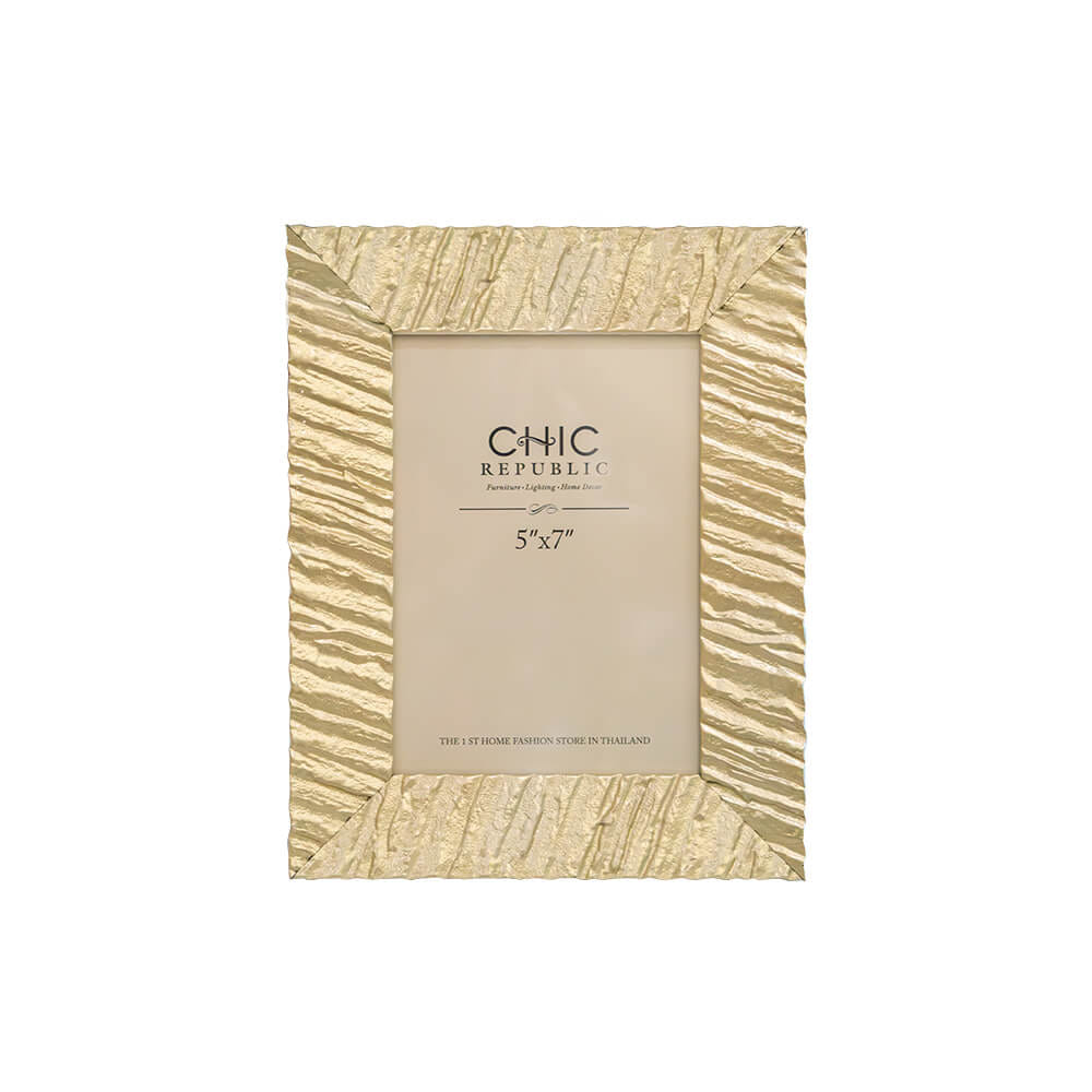 กรอบรูป CHIC REPUBLIC รุ่น VESTA/5X7 สีทอง_1