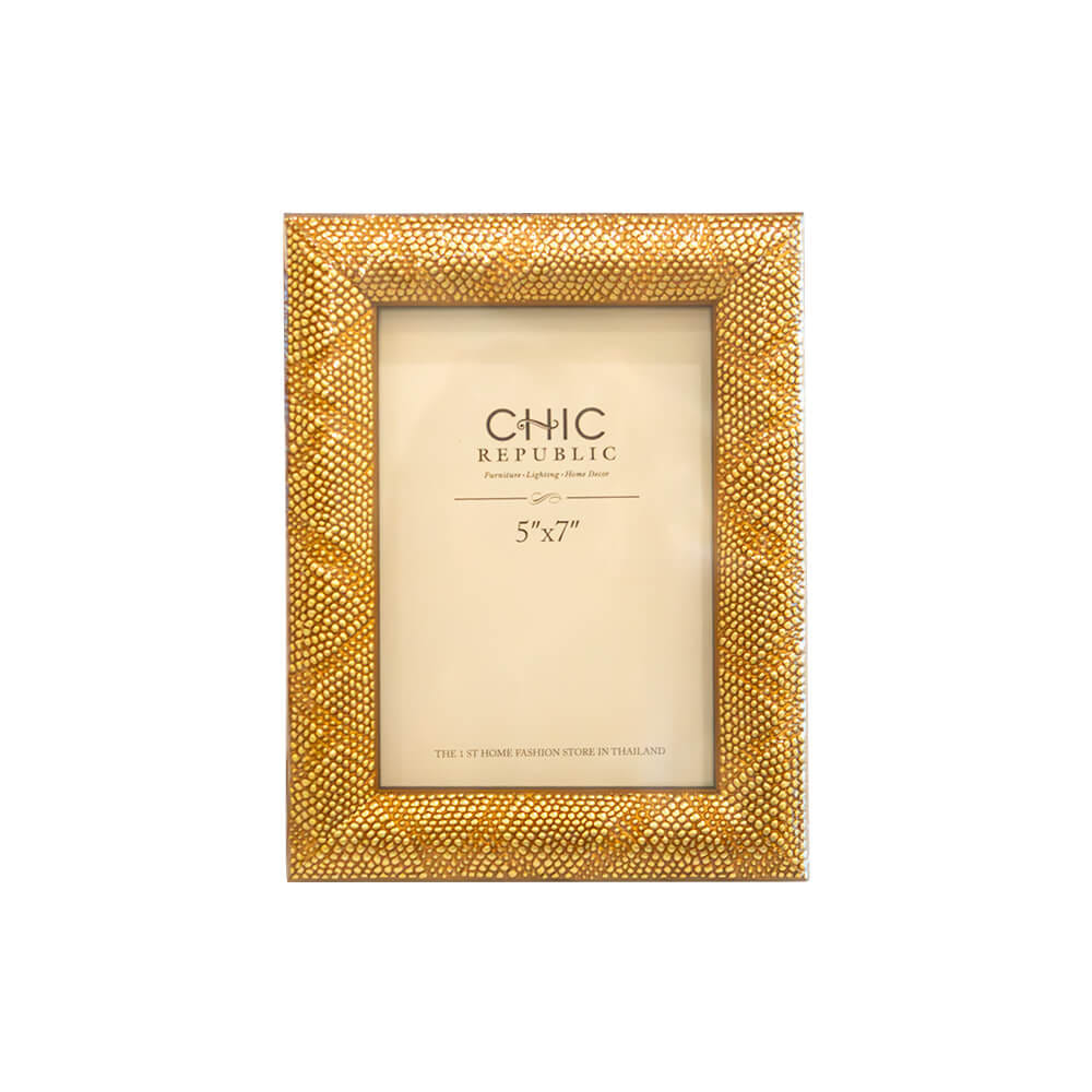 กรอบรูป CHIC REPUBLIC รุ่น VERMONT/5X7 สีทอง_1