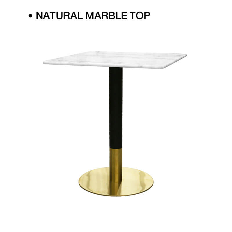 โต๊ะอาหาร CHIC REPUBLIC รุ่น LUX SQUARE-A/70 สีขาว_1