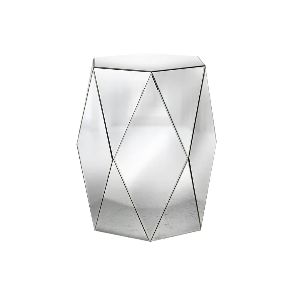 โต๊ะข้าง CHIC REPUBLIC รุ่น MIRROR PLUS/46 สีเงิน_1