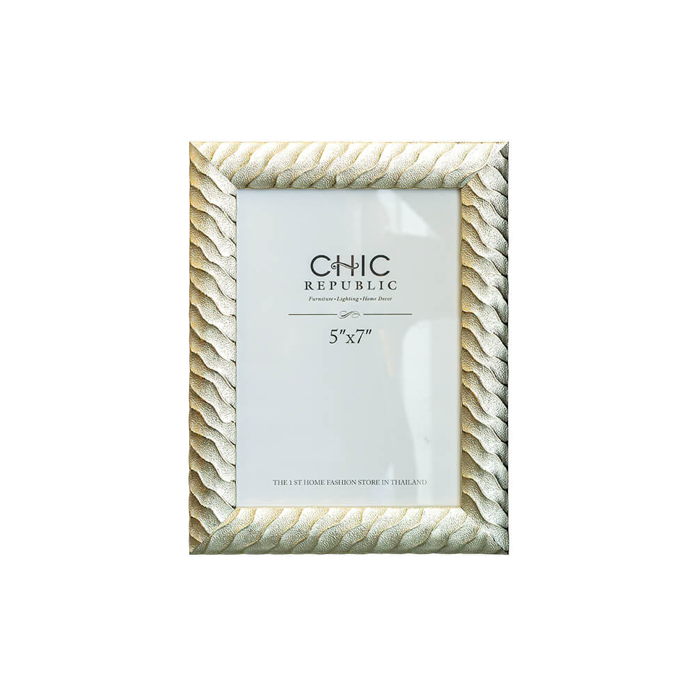 กรอบรูป CHIC REPUBLIC รุ่น YURA/5×7 สีเงิน_1