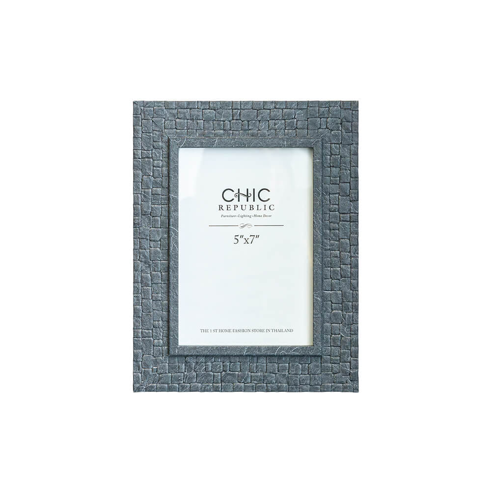 กรอบรูป CHIC REPUBLIC รุ่น BALTIC/5&times;7 สีเทา