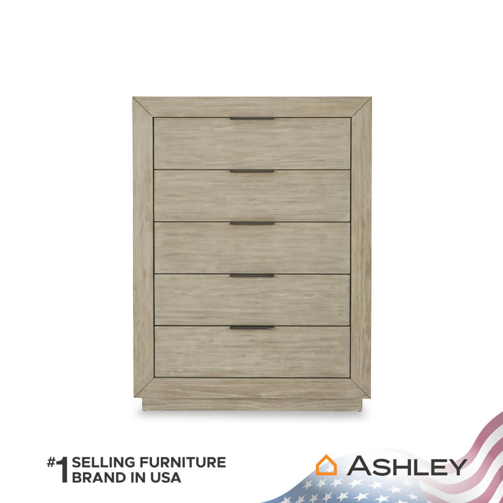 ตู้ลิ้นชัก 5 ลิ้นชัก ASHLEY FURNITURE HOMESTORE รุ่น HENNINGTON/110 สีไม้ธรรมชาติ_1