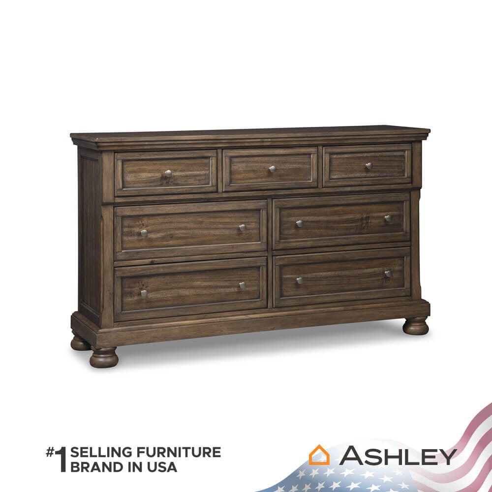 ตู้ลิ้นชัก 7 ลิ้นชัก ASHLEY FURNITURE HOMESTORE รุ่น FLYNNTER/166 สีน้ำตาล