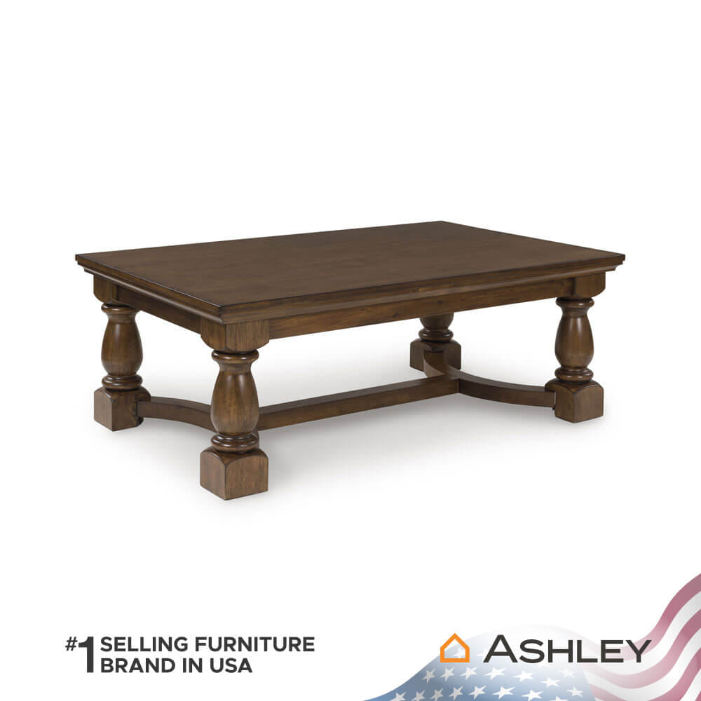 โต๊ะกลาง ASHLEY FURNITURE HOMESTORE รุ่น STURLAYNE/132 สีน้ำตาล