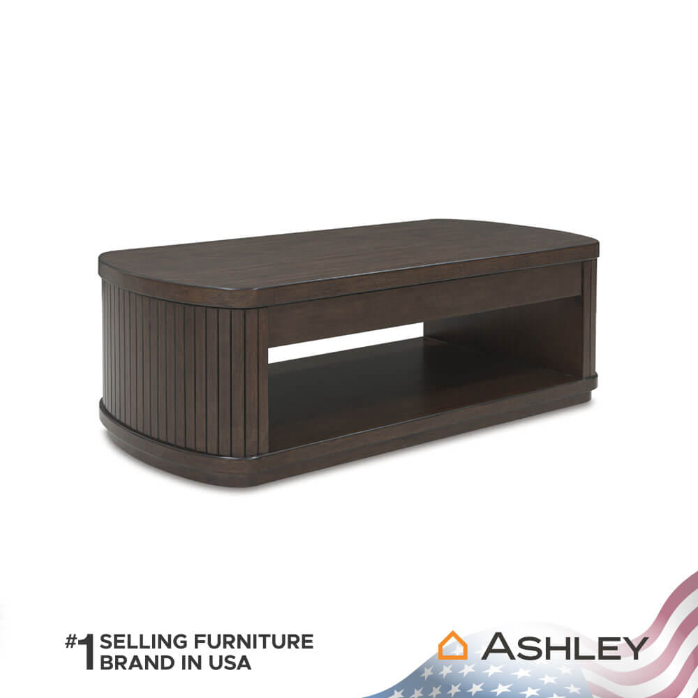 โต๊ะกลาง พร้อมลิฟท์ท็อป ASHLEY FURNITURE HOMESTORE รุ่น KORESTONE/142 สีน้ำตาลเข้ม_1