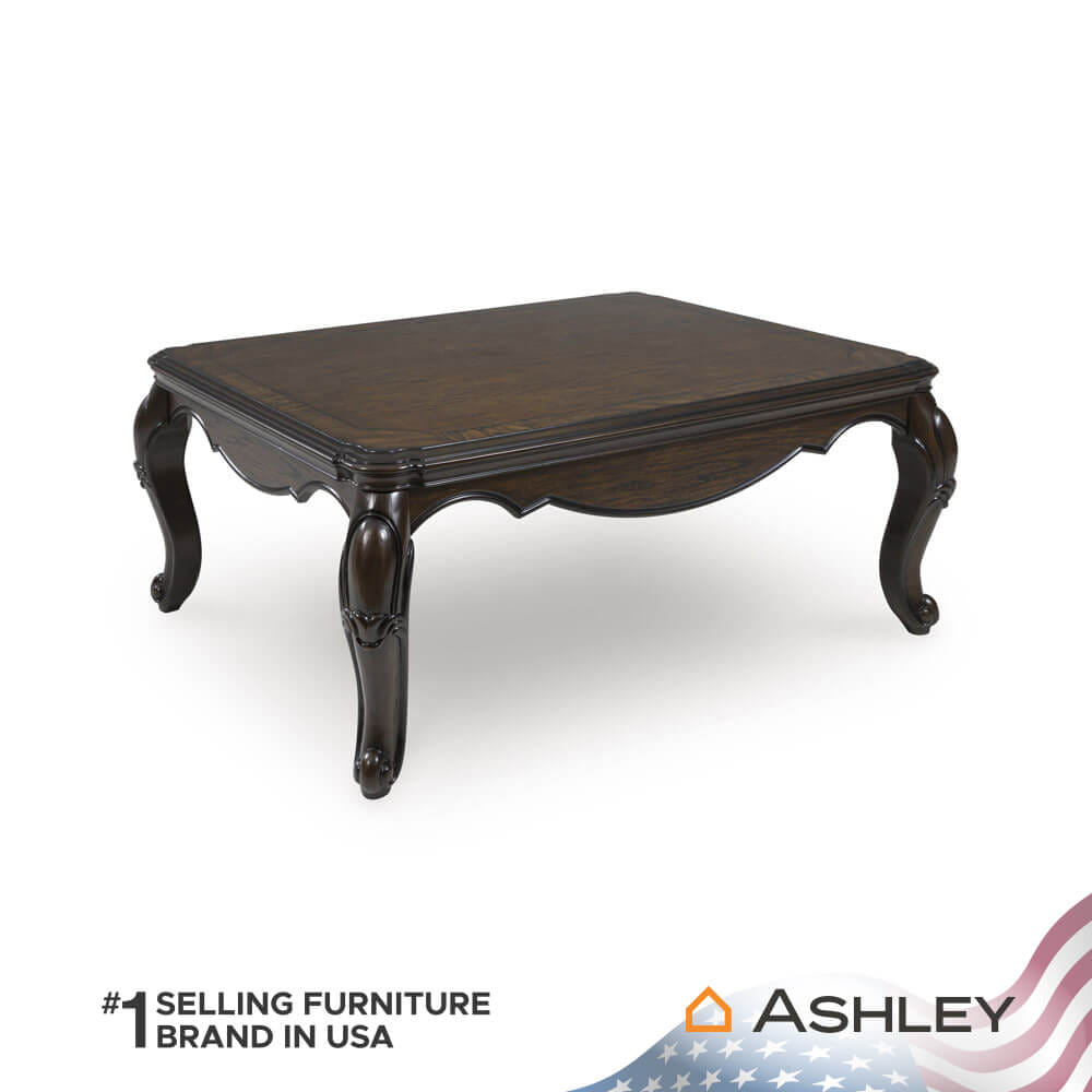 โต๊ะกลาง ASHLEY FURNITURE HOMESTORE รุ่น MAYLEE/126 สีน้ำตาลเข้ม