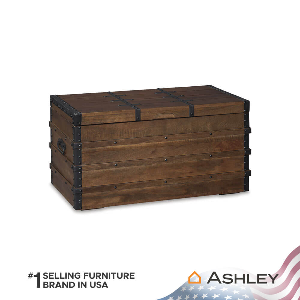 โต๊ะกลาง พร้อมที่เก็บของ ASHLEY FURNITURE HOMESTORE รุ่น KETTLEBY/87 สีน้ำตาล_1