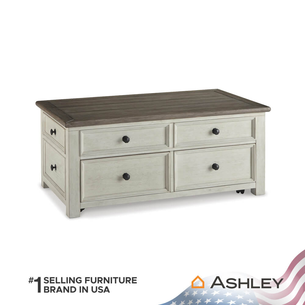 โต๊ะกลาง พร้อมลิฟท์ท็อป ASHLEY FURNITURE HOMESTORE รุ่น BOLANBURG/122 สีขาววินเทจ_1
