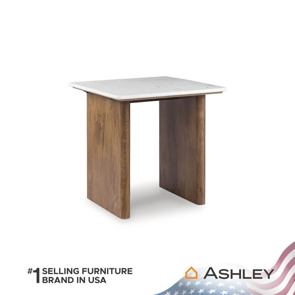 โต๊ะข้าง ASHLEY FURNITURE HOMESTORE รุ่น ISANTI/58 สีขาว_1