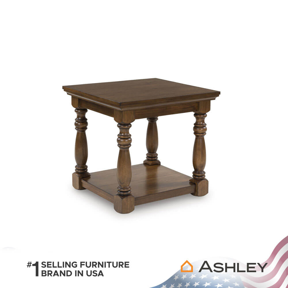 โต๊ะข้าง ASHLEY FURNITURE HOMESTORE รุ่น STURLAYNE/66 สีน้ำตาล_1