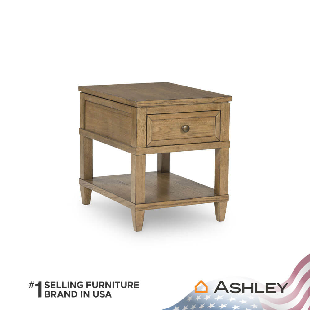 โต๊ะข้าง ASHLEY FURNITURE HOMESTORE รุ่น SHARLANCE/50 สีน้ำตาลอ่อน