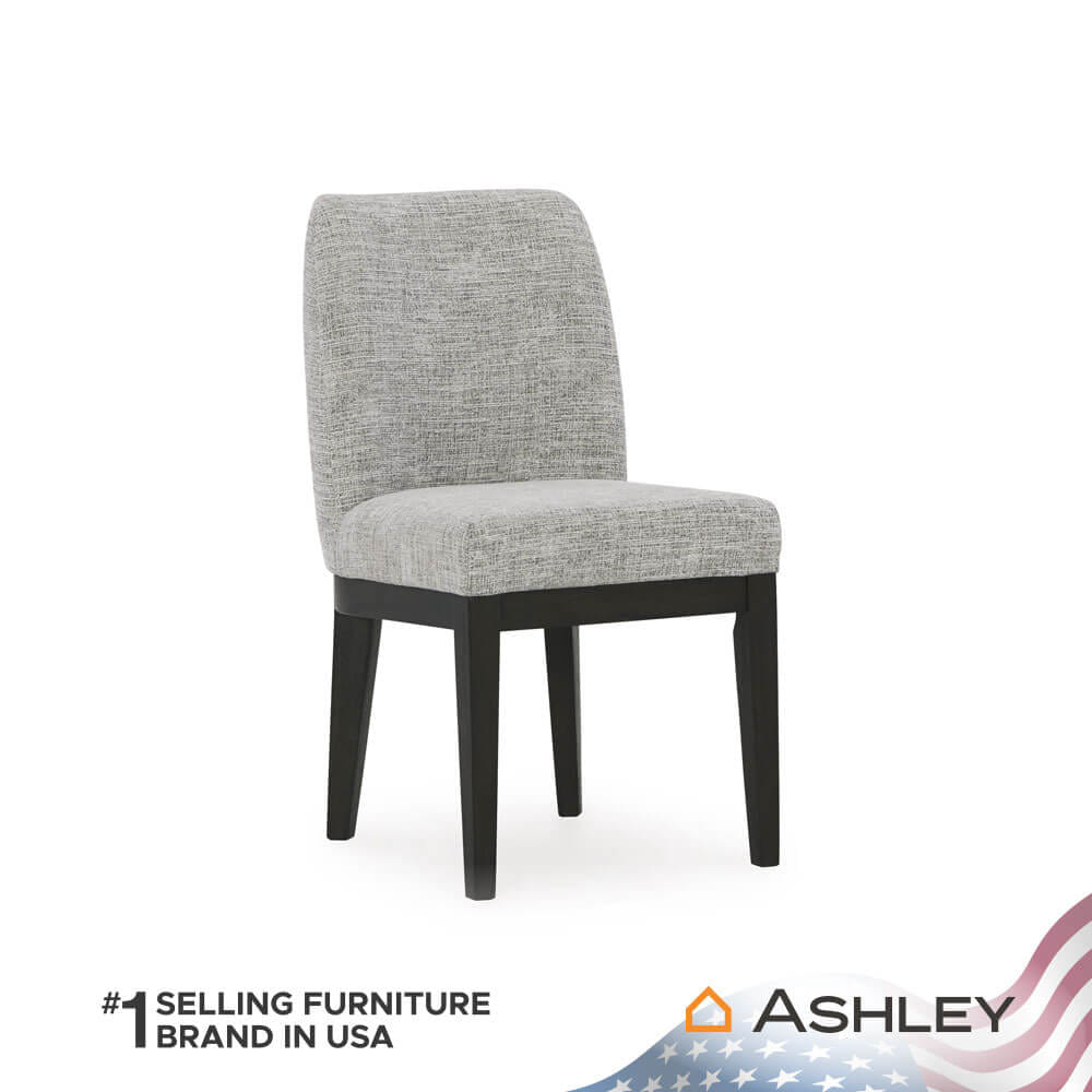 เก้าอี้ทานข้าว ASHLEY FURNITURE HOMESTORE รุ่น BURKHAUS สีน้ำตาลอ่อน_1