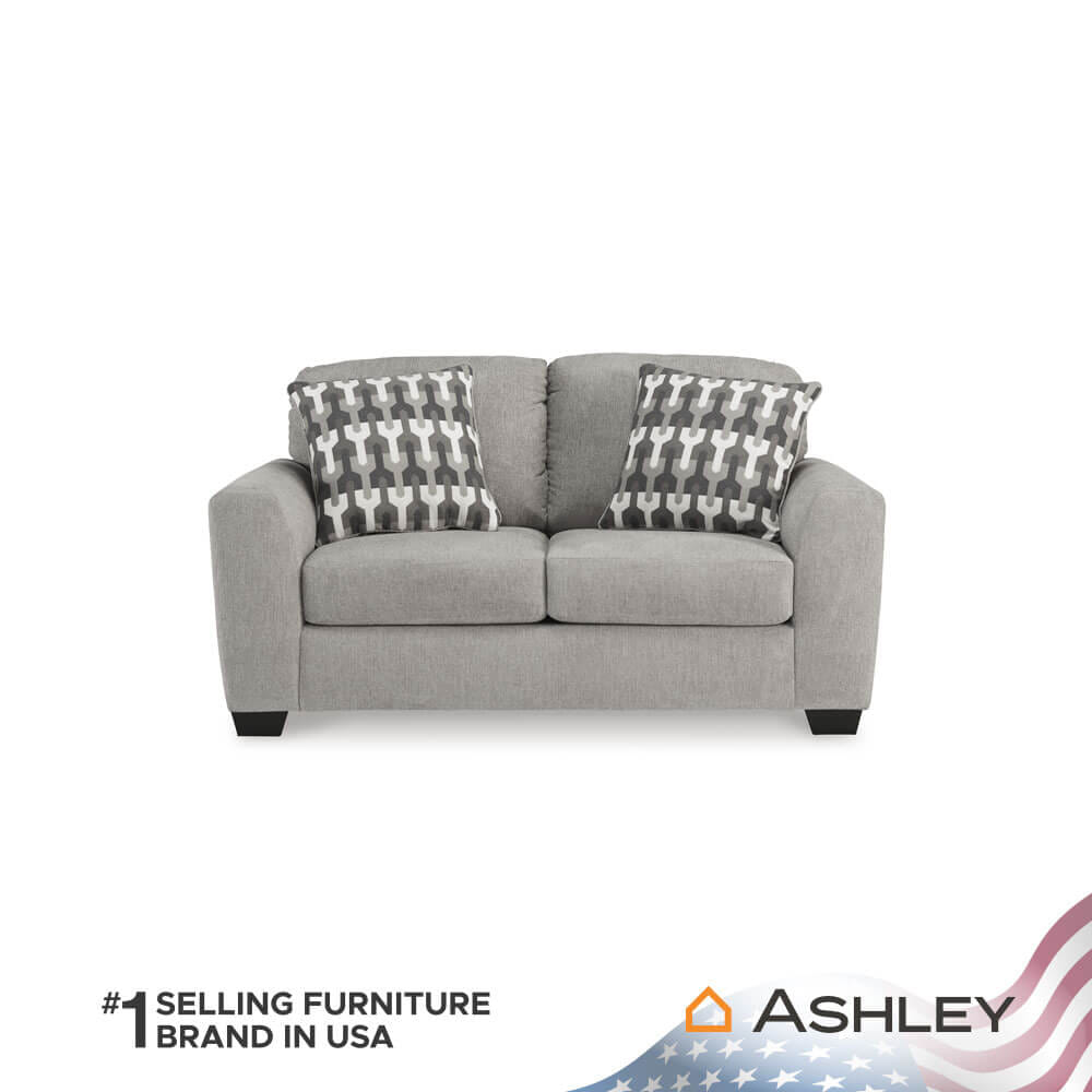 โซฟา 2 ที่นั่ง ASHLEY FURNITURE HOMESTORE รุ่น AVENAL PARK/2 สีเทาอ่อน