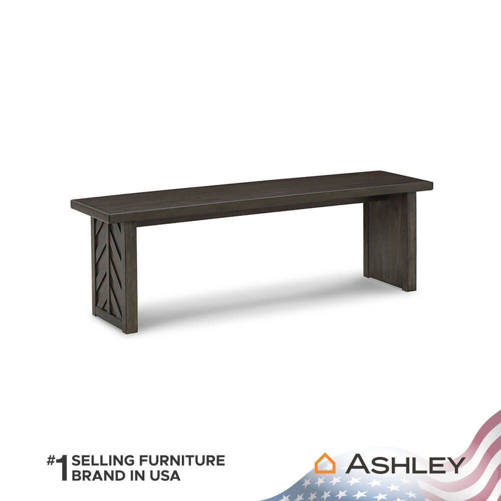 ม้านั่ง ASHLEY FURNITURE HOMESTORE รุ่น ARKENTON/147 สีน้ำตาลเข้ม_1