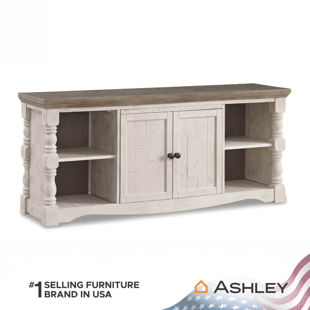 ตู้วางทีวี ASHLEY FURNITURE HOMESTORE รุ่น HAVALANCE/170 สีขาววินเทจ