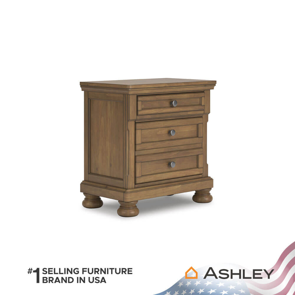 ตู้ข้างเตียง ASHLEY FURNITURE HOMESTORE รุ่น VANDENMORE สีน้ำตาล