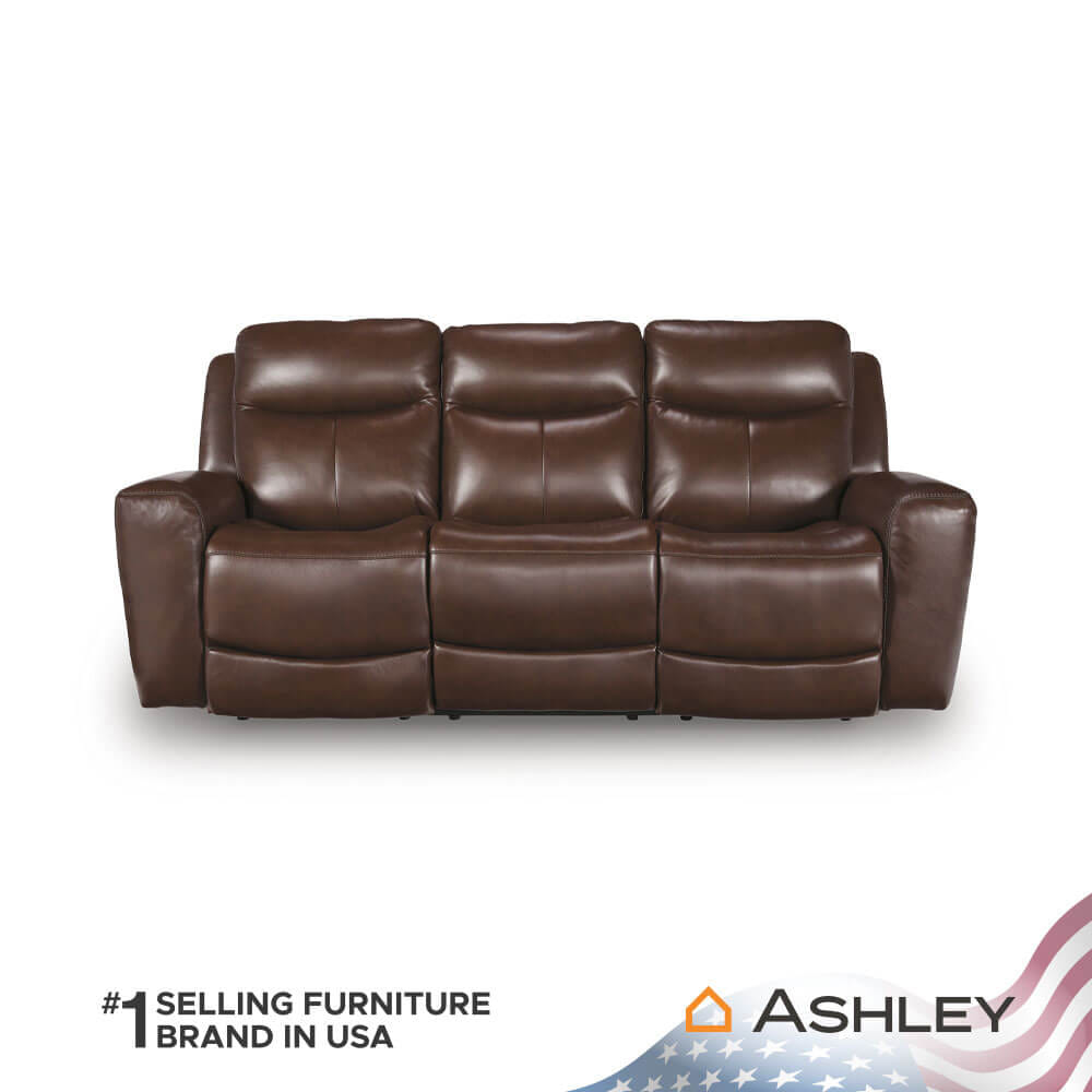 โซฟาปรับเอนนอนไฟฟ้า 3 ที่นั่ง ASHLEY FURNITURE HOMESTORE  รุ่น MOMENTUM MOVES/3RRM