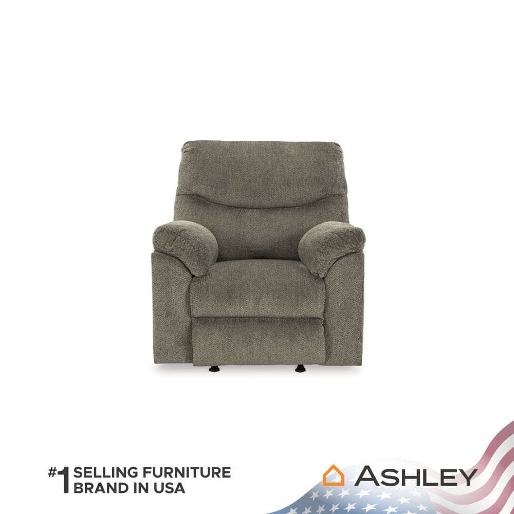เก้าอี้ปรับเอนนอน 1 ที่นั่ง ASHLEY FURNITURE HOMESTORE รุ่น ALPHONS/1R สีน้ำตาล