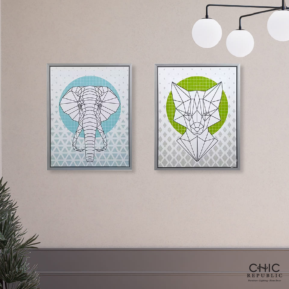ภาพติดฝาผนัง CHIC REPUBLIC รุ่น MARVINA-B/40X50