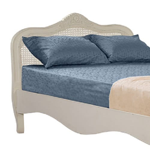 เตียง 3.5 ฟุต CHIC REPUBLIC รุ่น CHARLOTTE/105 สีขาววินเทจ
