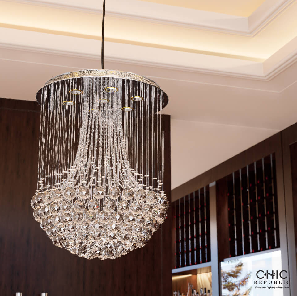 โคมไฟระย้า CHIC REPUBLIC รุ่น PALAIS/7 สีโครเมี่ยม_2