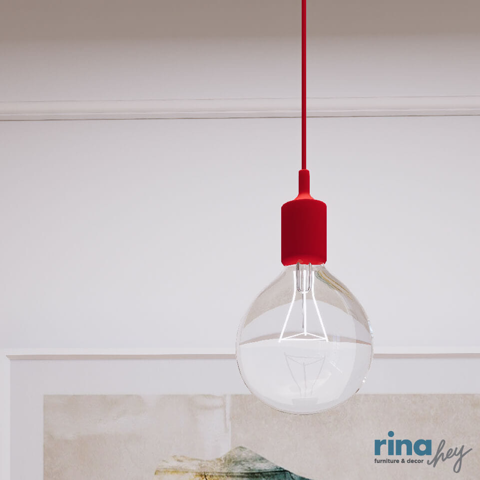 โคมไฟช่อ RINA HEY รุ่น VISBY/1 สีแดง_2