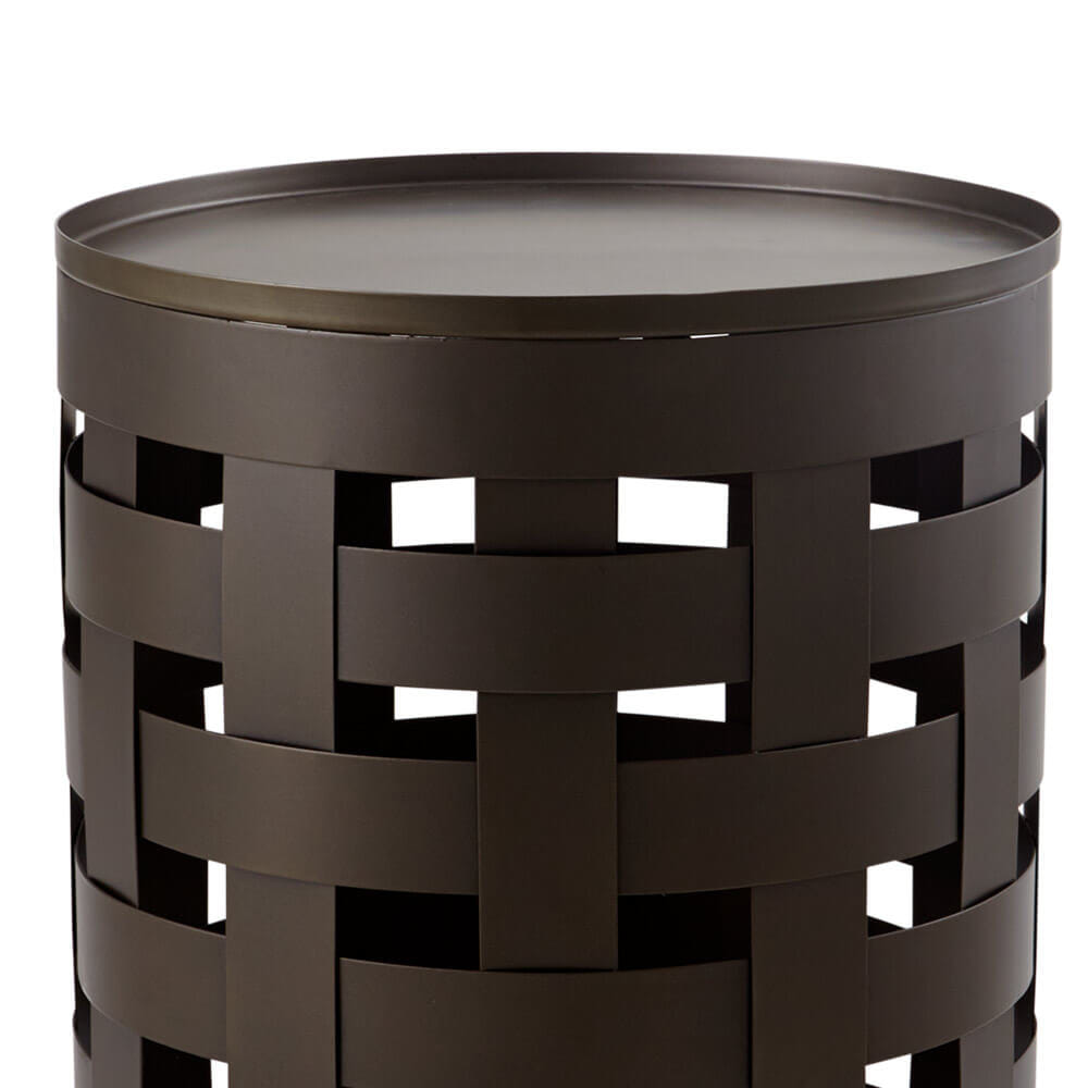 โต๊ะข้าง CHIC REPUBLIC รุ่น HAMPDEN/40 สีสังกะสี_2