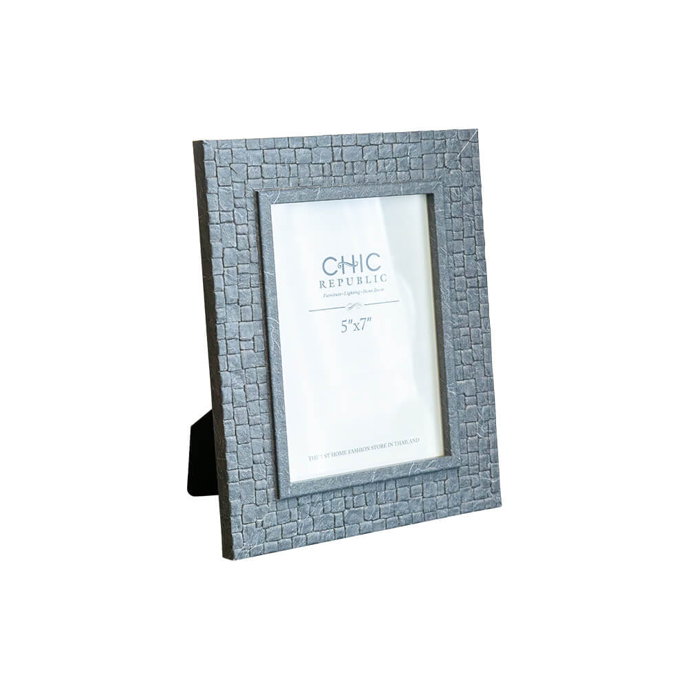กรอบรูป CHIC REPUBLIC รุ่น BALTIC/5&times;7 สีเทา