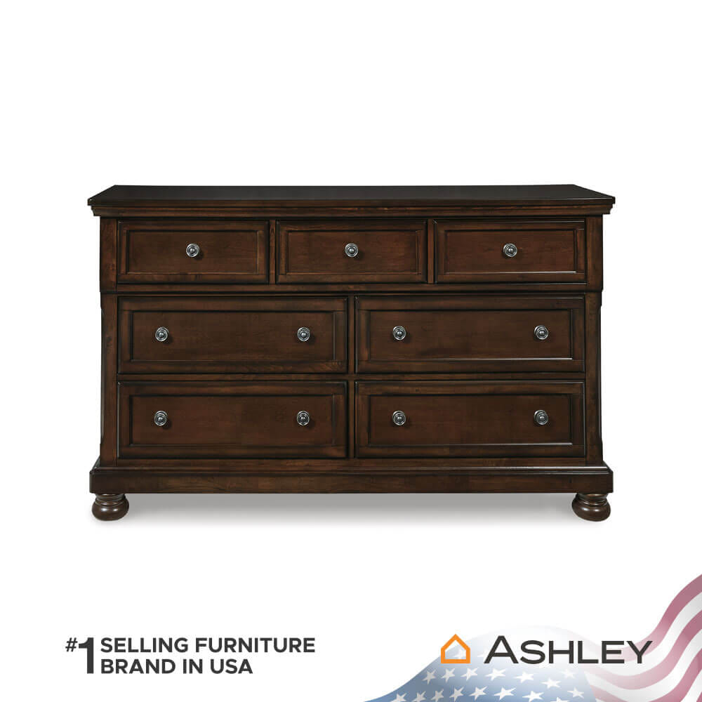 ตู้ลิ้นชัก 7 ลิ้นชัก ASHLEY FURNITURE HOMESTORE รุ่น PORTER/165 สีน้ำตาล