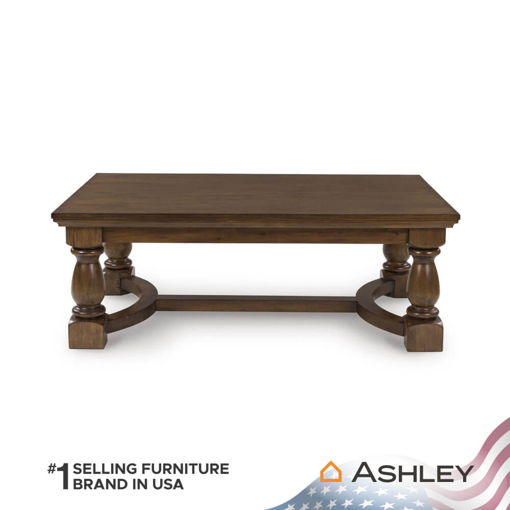 โต๊ะกลาง ASHLEY FURNITURE HOMESTORE รุ่น STURLAYNE/132 สีน้ำตาล