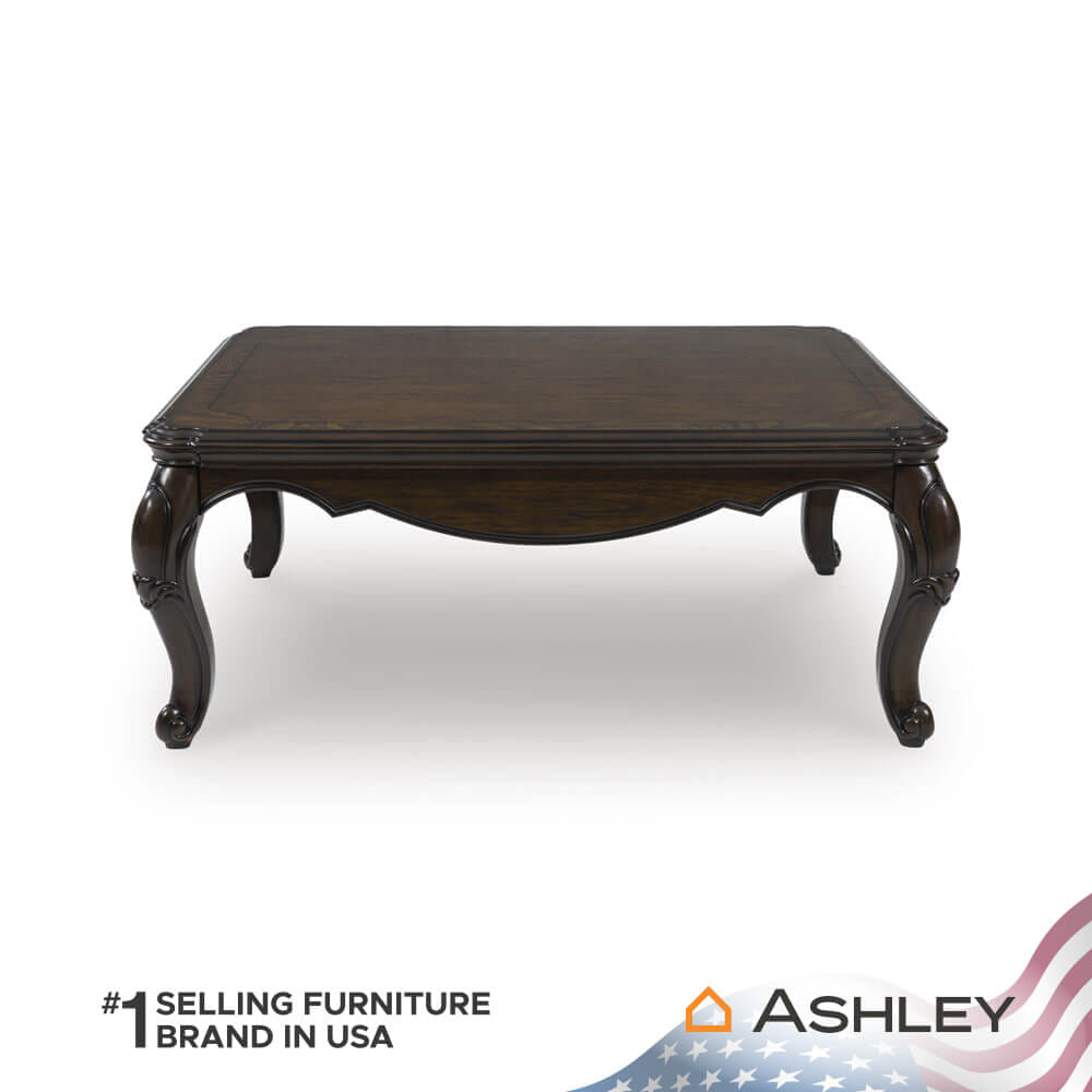 โต๊ะกลาง ASHLEY FURNITURE HOMESTORE รุ่น MAYLEE/126 สีน้ำตาลเข้ม