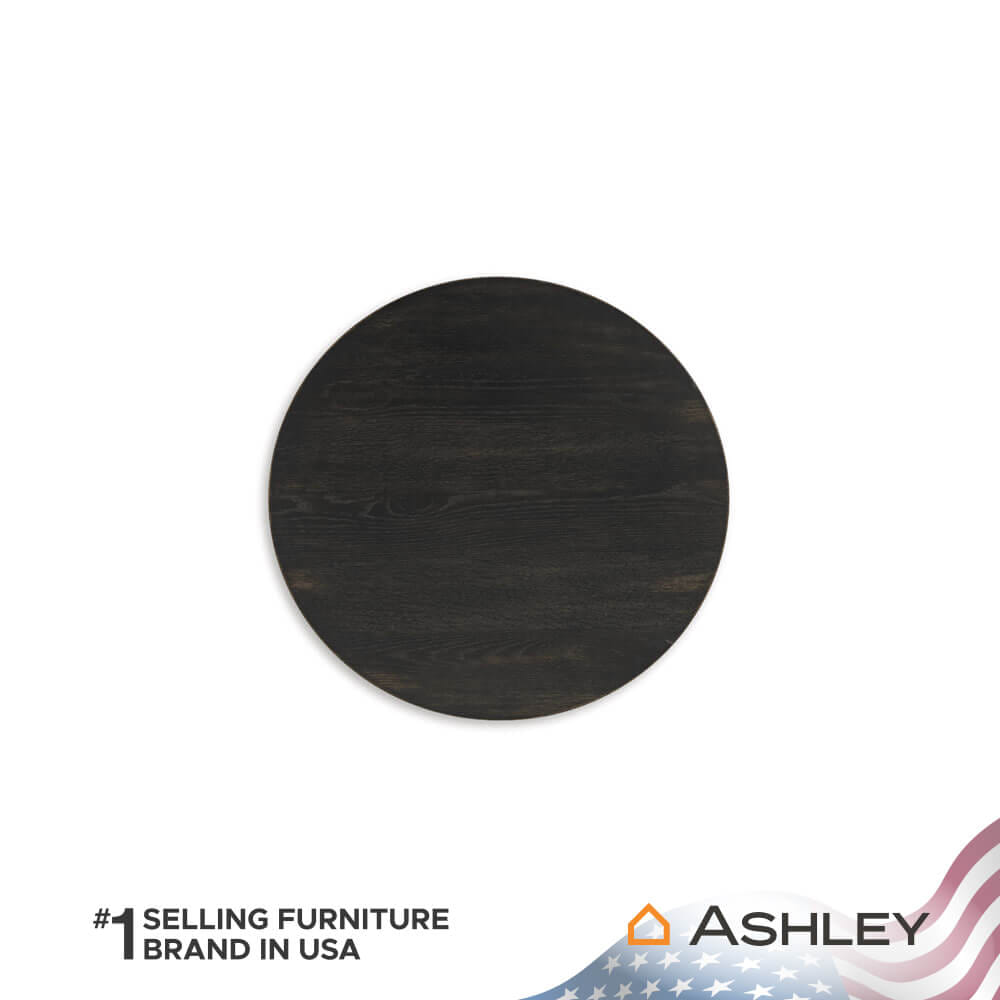 โต๊ะข้าง ASHLEY FURNITURE HOMESTORE รุ่น GALLIDEN/60 สีดำ