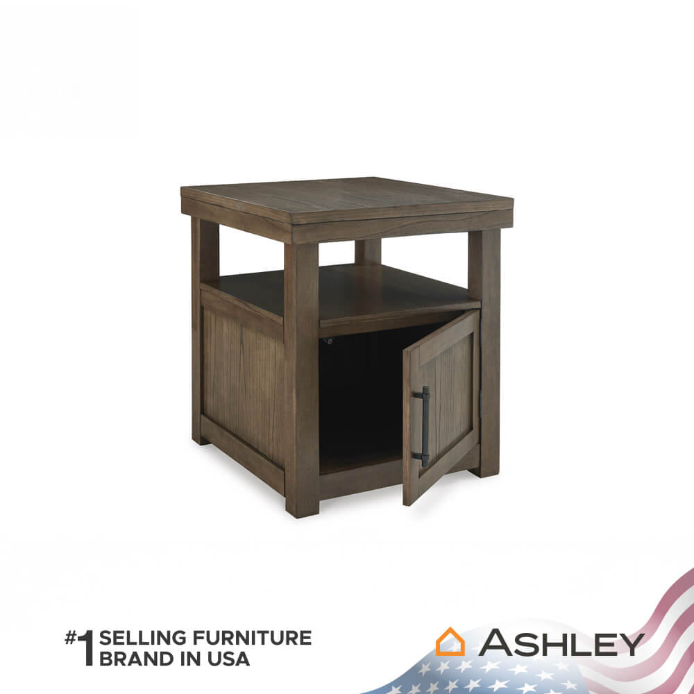โต๊ะข้าง ASHLEY FURNITURE HOMESTORE รุ่น BOARDERNEST/60 สีน้ำตาล_2