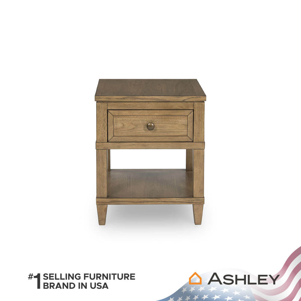 โต๊ะข้าง ASHLEY FURNITURE HOMESTORE รุ่น SHARLANCE/50 สีน้ำตาลอ่อน