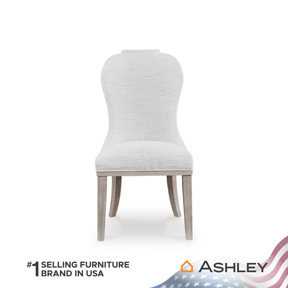 เก้าอี้ทานข้าว ASHLEY FURNITURE HOMESTORE รุ่น JORLAINA สีครีม