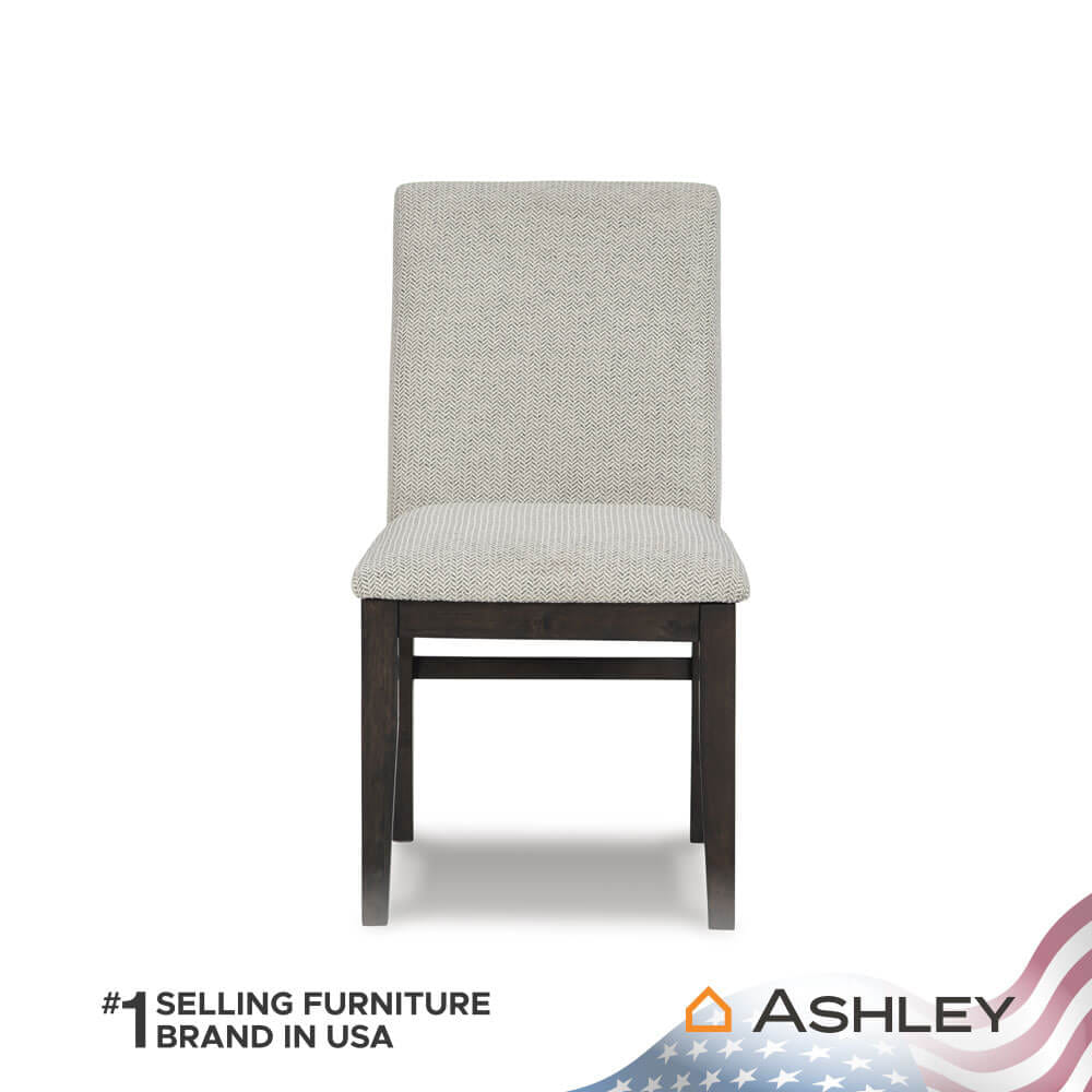 เก้าอี้ทานข้าว ASHLEY FURNITURE HOMESTORE รุ่น BRUXWORTH สีเทาอ่อน_2
