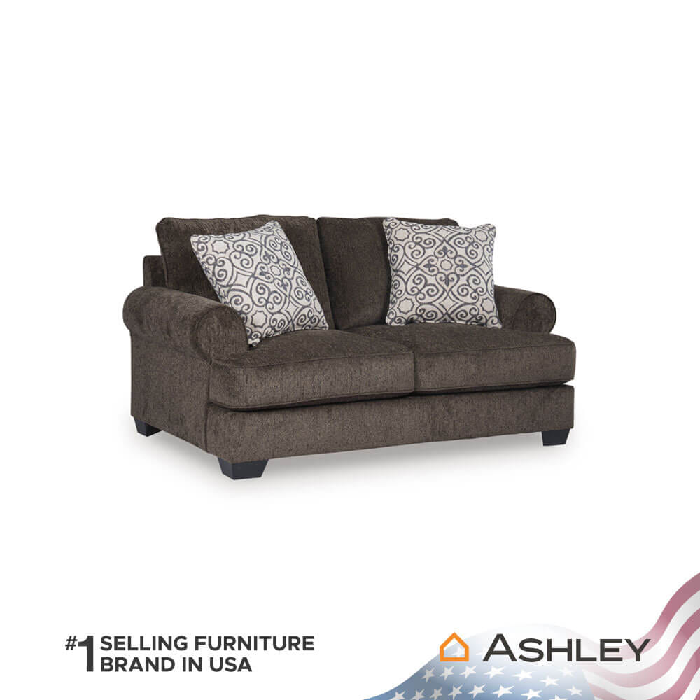 โซฟา 2 ที่นั่ง ASHLEY FURNITURE HOMESTORE รุ่น MONAGHAN-O/2 สีน้ำตาล