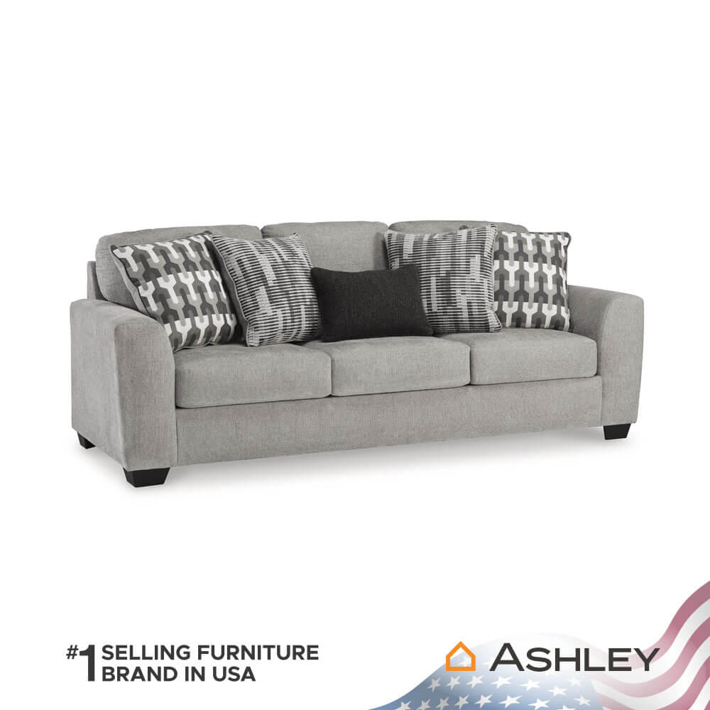 โซฟา 3 ที่นั่ง ASHLEY FURNITURE HOMESTORE รุ่น AVENAL PARK/3 สีเทาอ่อน
