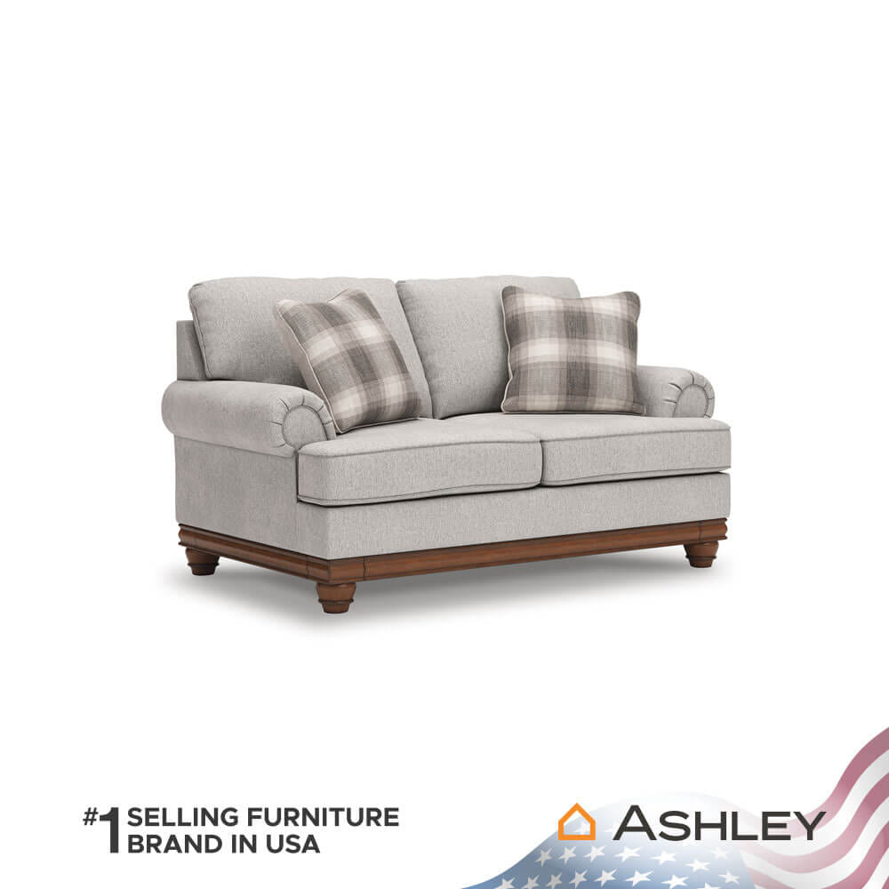 โซฟา 2 ที่นั่ง ASHLEY FURNITURE HOMESTORE รุ่น STOUGHTON/2 สีครีม