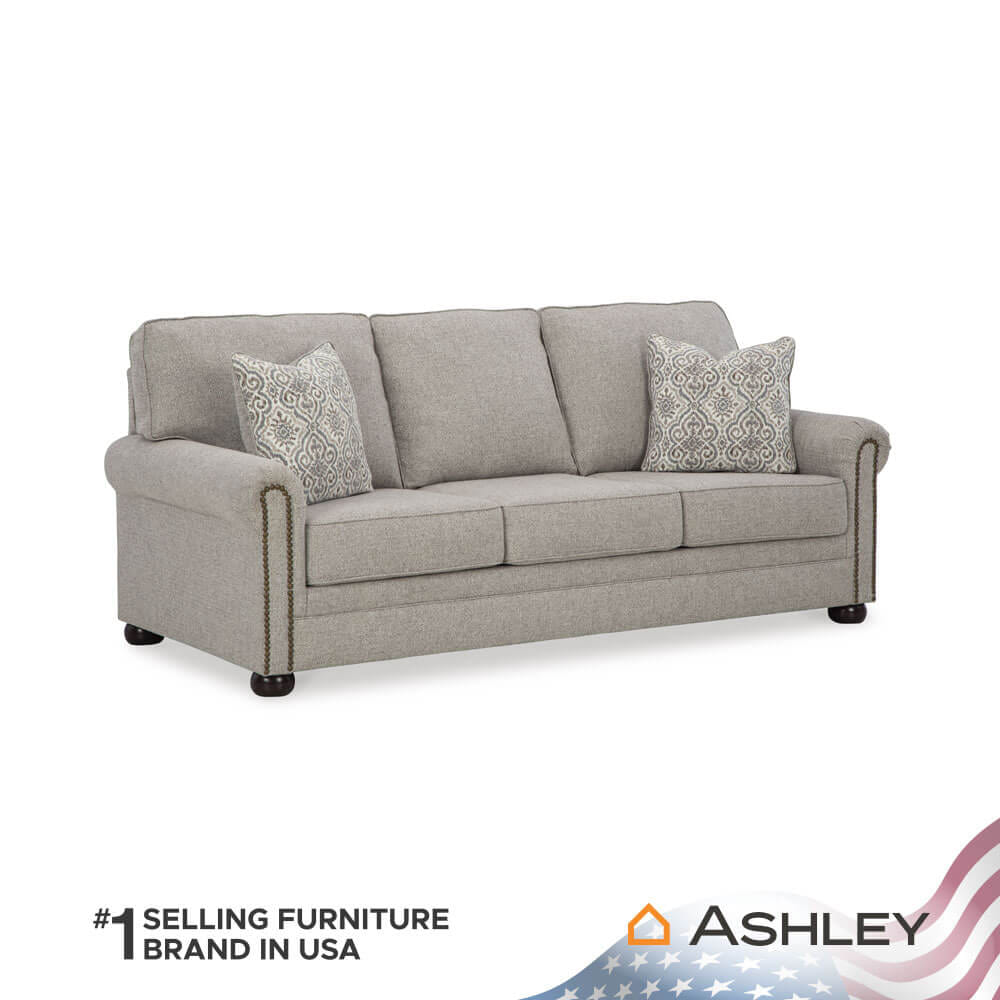 โซฟา 3 ที่นั่ง ASHLEY FURNITURE HOMESTORE รุ่น GAELON/3 สีน้ำตาลอ่อน