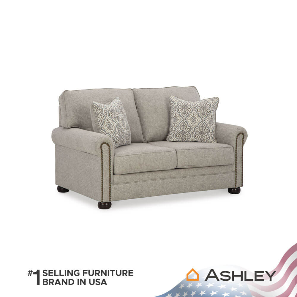 โซฟา 2 ที่นั่ง ASHLEY FURNITURE HOMESTORE รุ่น GAELON/2 สีน้ำตาลอ่อน