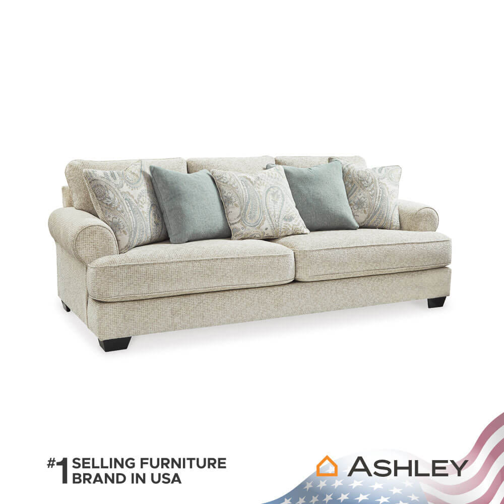 โซฟา 3 ที่นั่ง ASHLEY FURNITURE HOMESTORE รุ่น MONAGHAN/3 สีเบจ