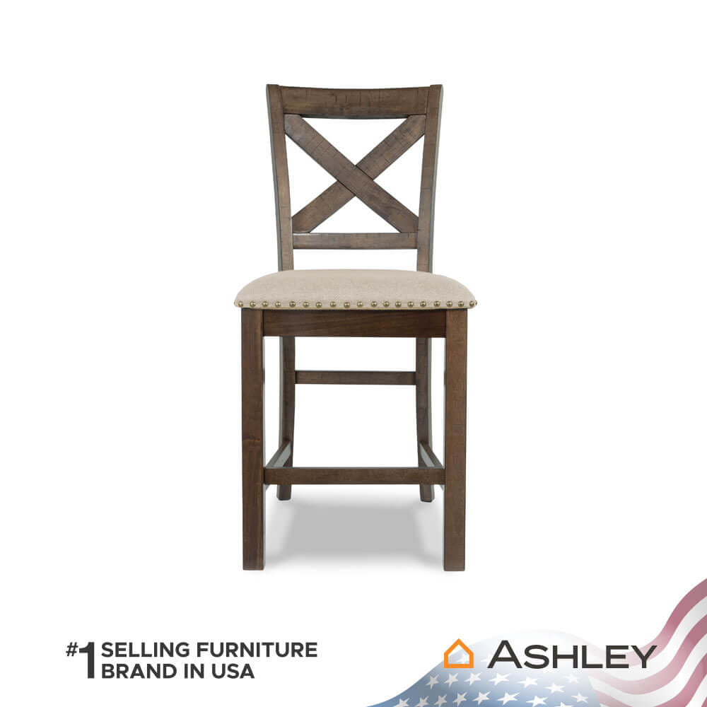 เก้าอี้บาร์ ASHLEY FURNITURE HOMESTORE รุ่น MORIVILLE สีเบจ