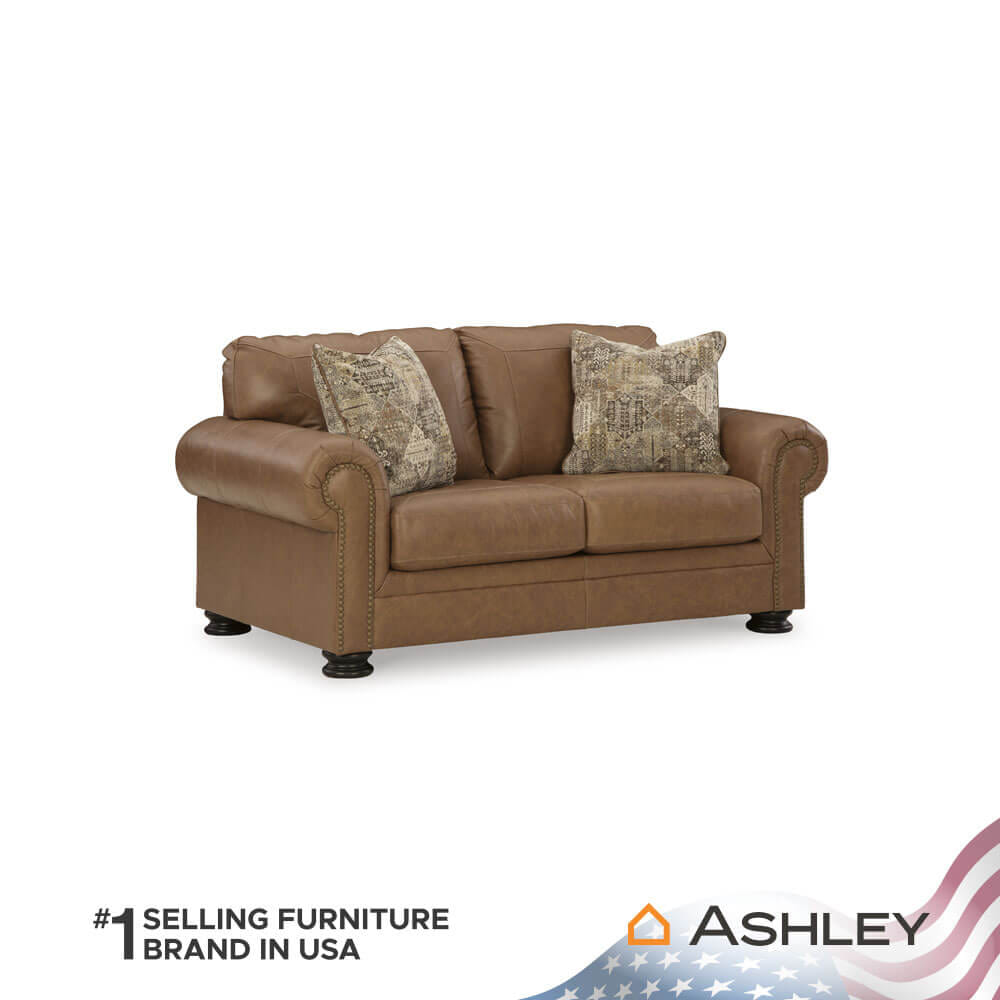 โซฟา 2 ที่นั่ง ASHLEY FURNITURE HOMESTORE รุ่น CARIANNA/2 สีน้ำตาล