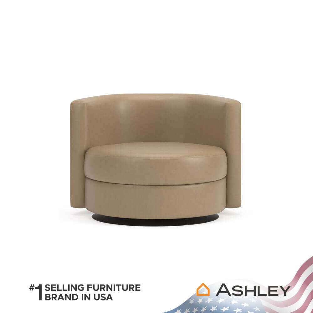 โซฟาหมุนได้ 1 ที่นั่ง ASHLEY FURNITURE HOMESTORE รุ่น PADOVA-O/1 สีน้ำตาล