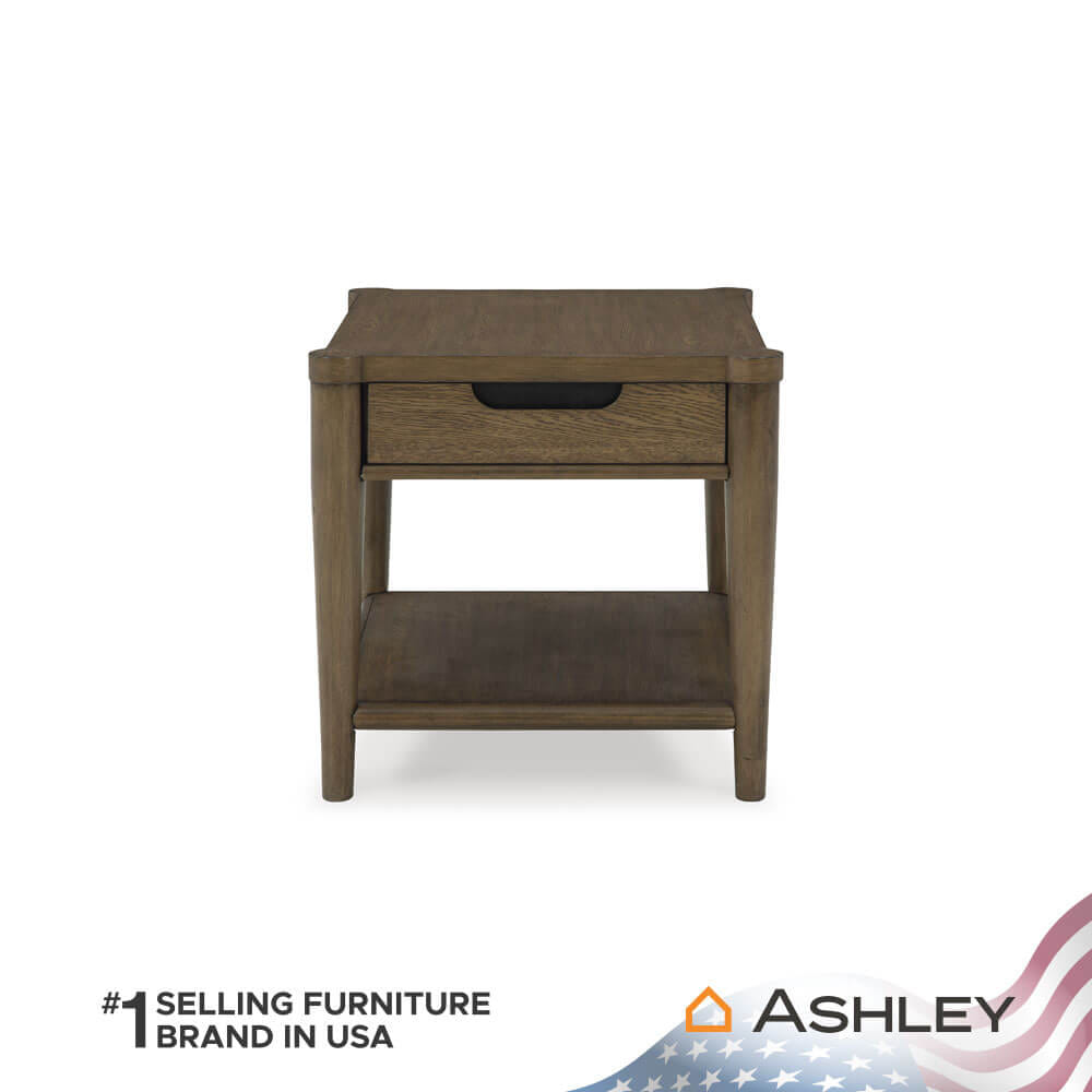 โต๊ะข้าง ASHLEY FURNITURE HOMESTORE รุ่น ROANHOWE/61 สีน้ำตาล