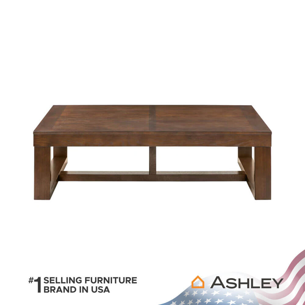 โต๊ะกลาง ASHLEY FURNITURE HOMESTORE รุ่น WATSON/142 สีน้ำตาลเข้ม