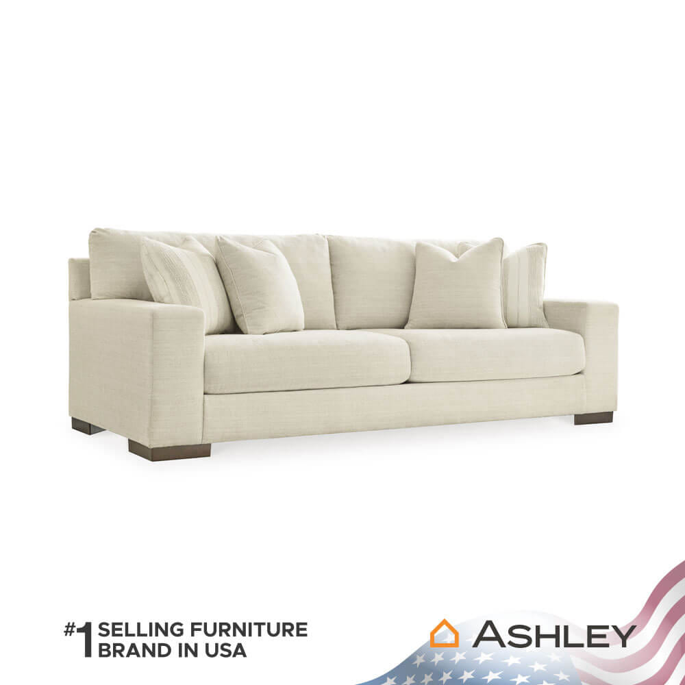 โซฟา 3 ที่นั่ง ASHLEY FURNITURE HOMESTORE รุ่น MAGGIE/3 สีครีม