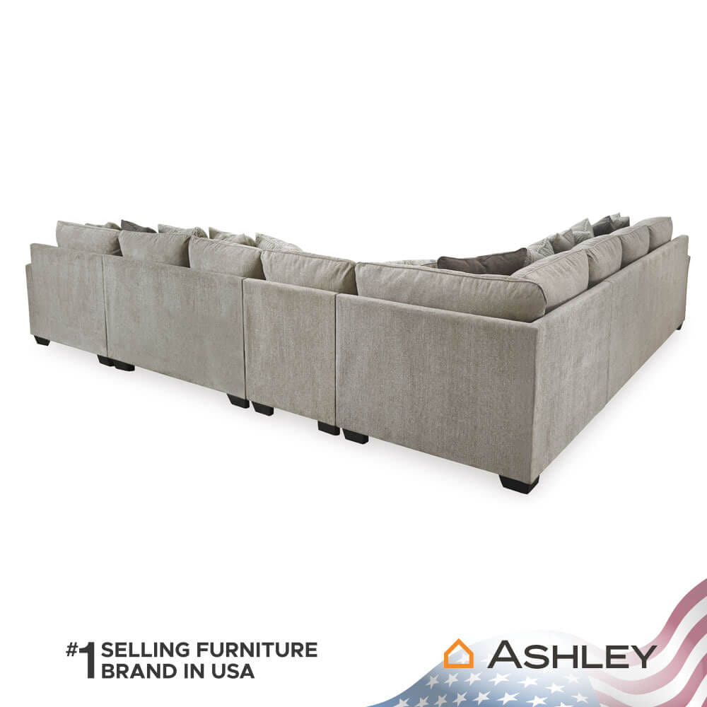 โซฟาตัว L ด้านขวา ASHLEY FURNITURE HOMESTORE รุ่น ARDSLEY/R สีน้ำตาลอ่อน